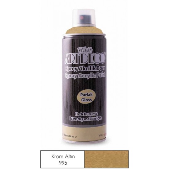 ARTDECO 400-995 SPREY BOYA 400ML CHROME GOLD