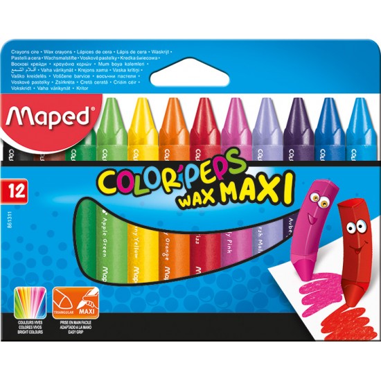 MAPED 861311 COLOR PEPS MUM BOYA JUMBO 12Lİ