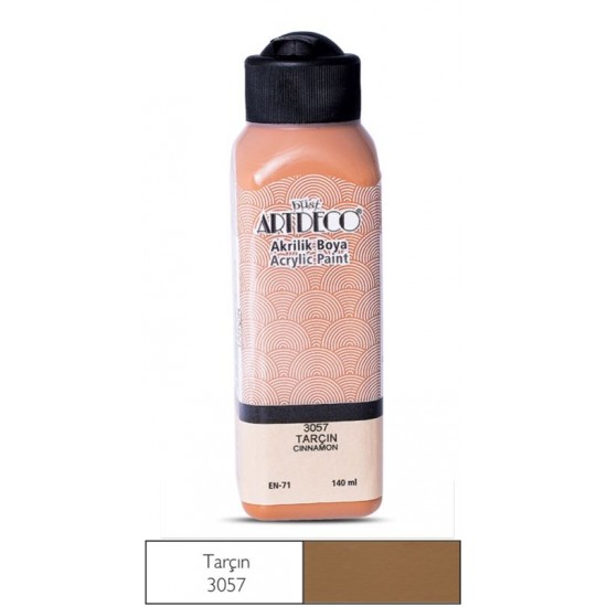 ARTDECO 070R-3057 AKRİLİK BOYA 140ML TARÇIN