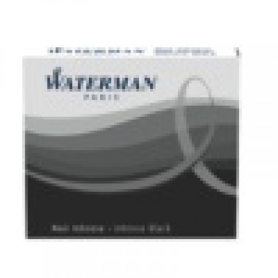 WATERMAN 110850 KARTUŞ SİYAH 8Lİ