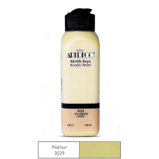 ARTDECO 070R-3029 AKRİLİK BOYA 140ML IHLAMUR