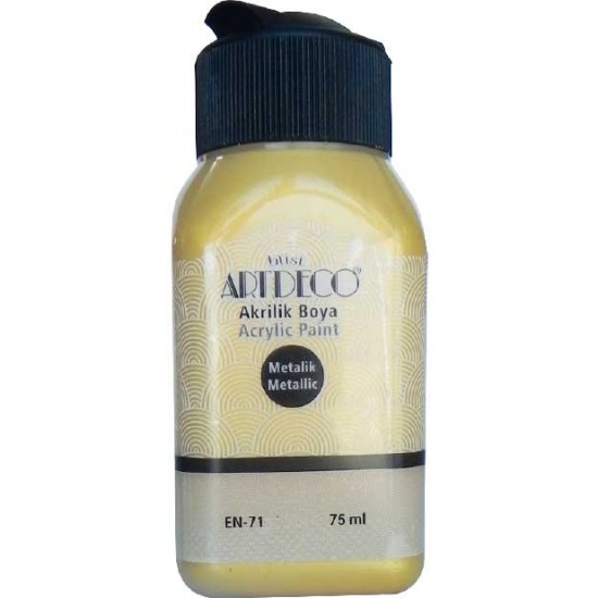 ARTDECO 071I-3764 METALİK AKR.BOYA 75ML PASTEL İNCİ