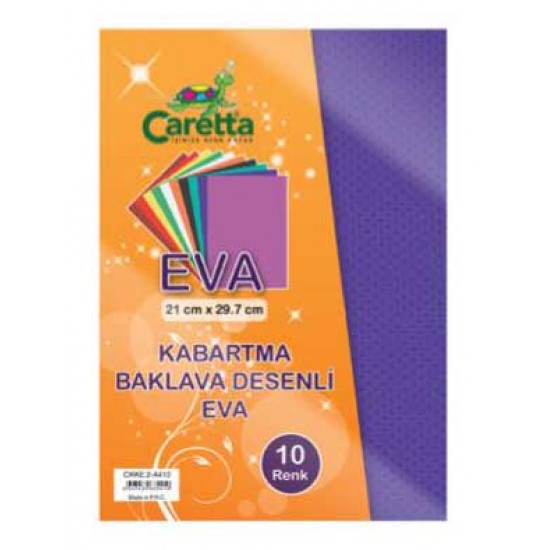 CARETTA CKKE2A410 EVA A4 ÇİÇEK KABARTMALI