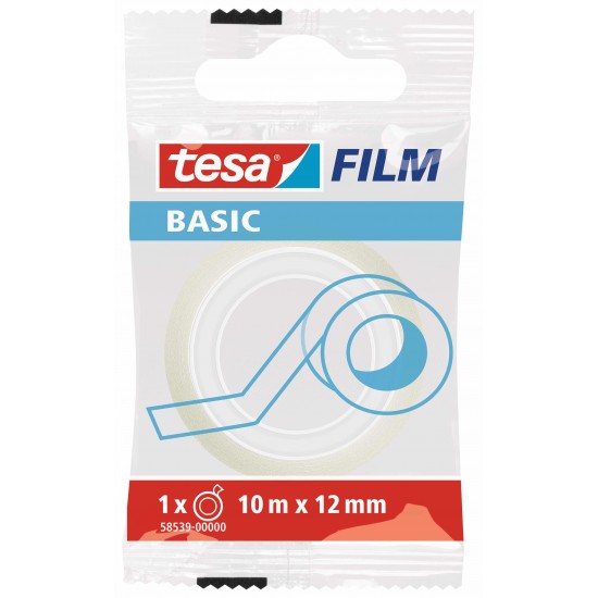 TESA 58539 BASİC FİLM ŞEFFAF BANT 10X12