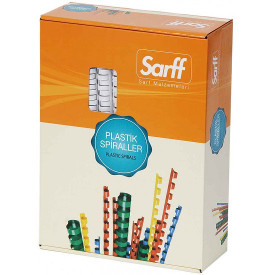 SARFF 15202066 SPİRAL 28MM BEYAZ 50Lİ