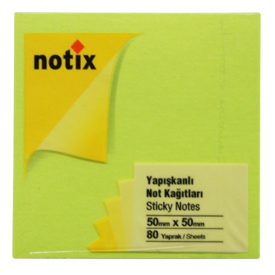 UMİX NOTİX NEON YEŞİL 50X50 80YP