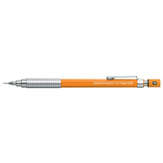 PENTEL PG605-F GRAPHGEAR 600 VERSATİL 05MM TURUNCU