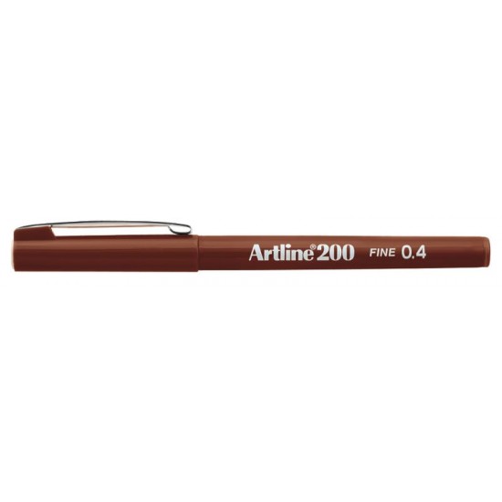 ARTLİNE 200 FINELINER 04MM KAHVERENGİ