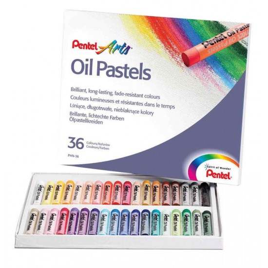 PENTEL PHN36 YAĞLI PASTEL 36LI