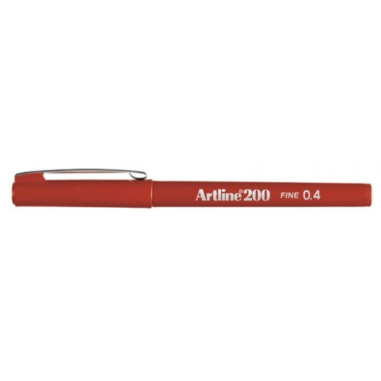 ARTLİNE 200 FINELINER 04MM K.KIRMIZI