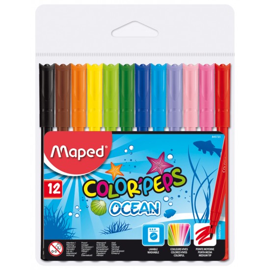 MAPED 845720 OCEAN KEÇELİ KALEM 12Lİ