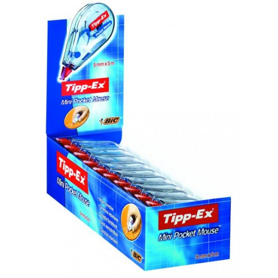 TİPP-EX M.P.M ŞERİT SİLİCİ  5MMX6M 10LU 932564