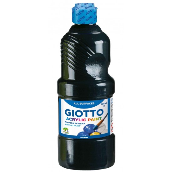 GIOTTO 533724 AKRİLİK BOYA SİYAH