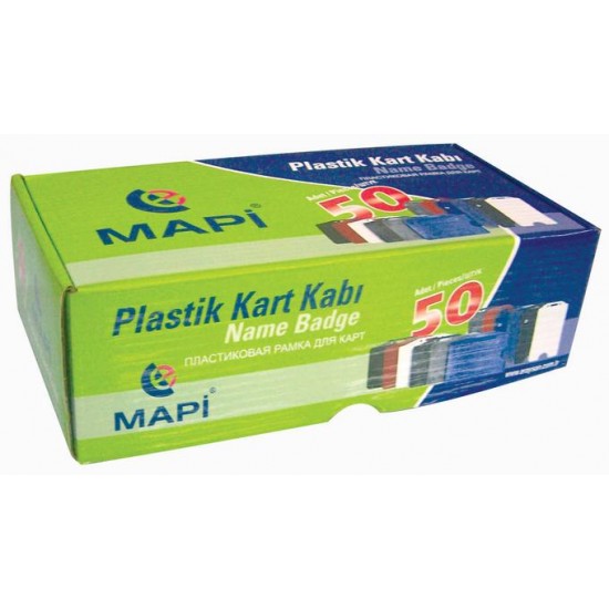 MAPİ 910 12 01 KART KABI YATAY SİYAH