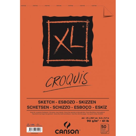 CANSON CROQUIS XL ALBÜM 90GR A4 50YP 9050A4US