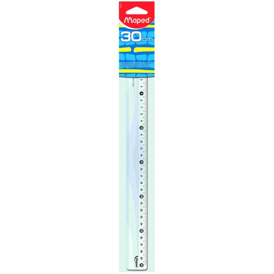 MAPED 242519 CETVEL DÜZ KRİSTAL 30CM