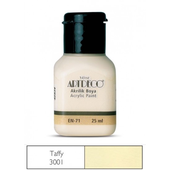 ARTDECO 070A-3001 AKRİLİK BOYA 25ML TAFFY