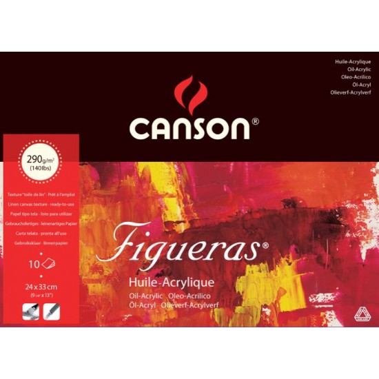 CANSON 200857221 PAD CANFIGUERAS 290GR10S 24X33