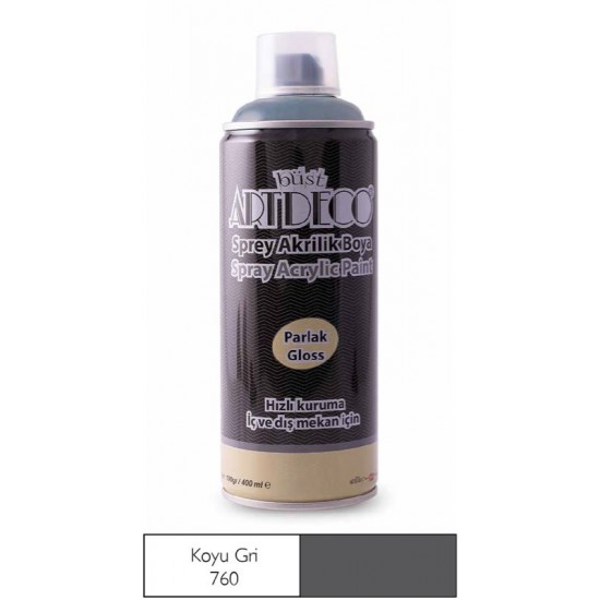 ARTDECO 400-760 SPREY BOYA 400ML K.GRİ