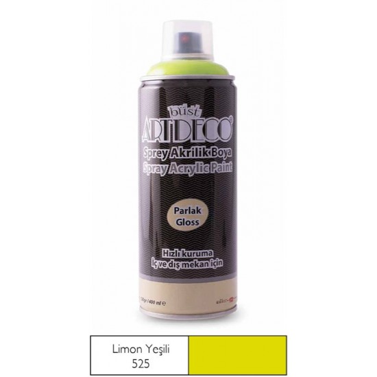 ARTDECO 400-525 SPREY BOYA 400ML LİMON YEŞİLİ