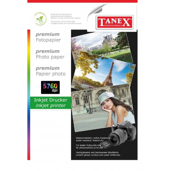 TANEX FOTOĞRAF KAĞIDI A4 200GR 25Lİ