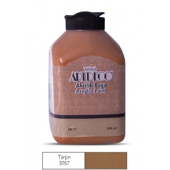 ARTDECO 070L-3057 AKRİLİK BOYA 500ML TARÇIN