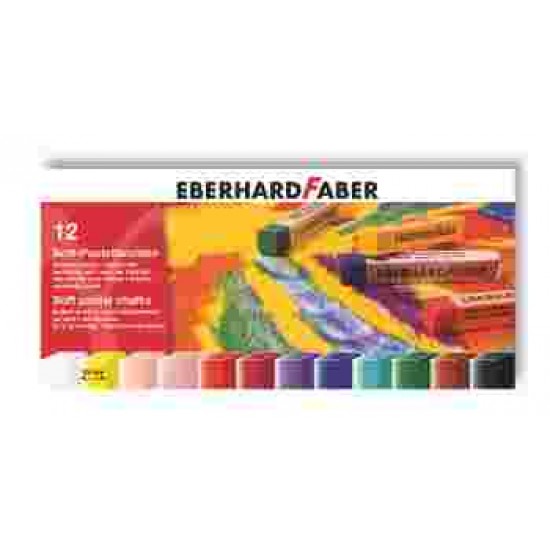 EBERHARD FABER 522512 TOZ PASTEL SOFT 12 RENK