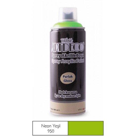 ARTDECO 400-950 SPREY BOYA 400ML NEON YEŞİL