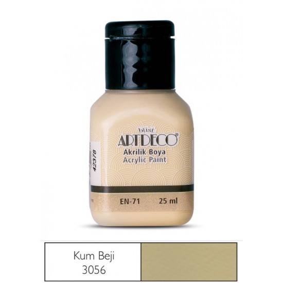 ARTDECO 070A-3056 AKRİLİK BOYA 25ML KUM BEJİ