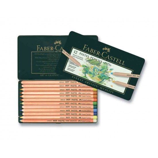 FABER PİTT PASTEL BOYA KALEMİ 12 RENK 112112