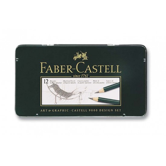 FABER DERECELİ KALEM 9000 DESİNG SET 5B-5H 119064