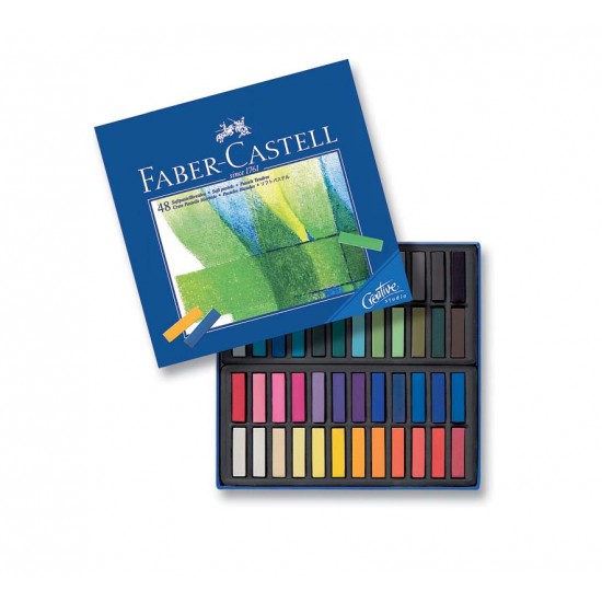 FABER CREATİVE MİNİ TOZ PASTEL 48 RENK 1/2 128248