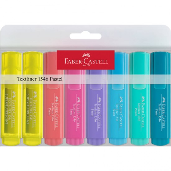 FABER FOSFORLU KALEM PASTEL 8Lİ SET 154681