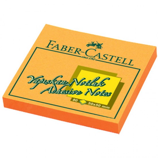 FABER YAPIŞKAN NOTLUK 50X50 TURUNCU 565843