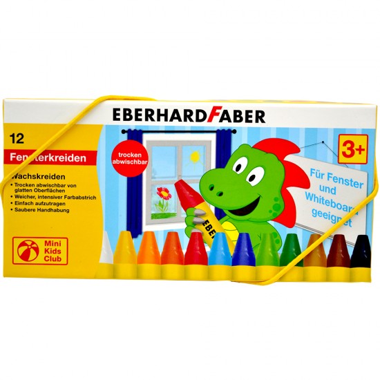 EBERHARD FABER CAMA YAZAN PASTEL BOYA 12 RENK