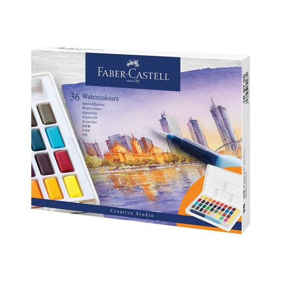 FABER CREATİVE STUDİO TABLET SULUBOYA 36LI 169736