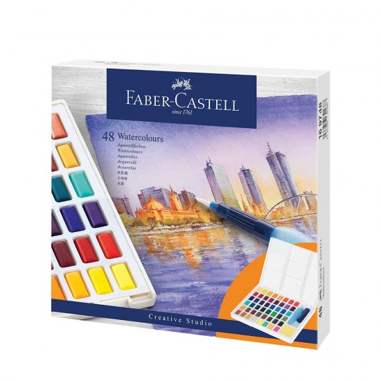 FABER CREATİVE STUDİO TABLET SULUBOYA 48LI 169748