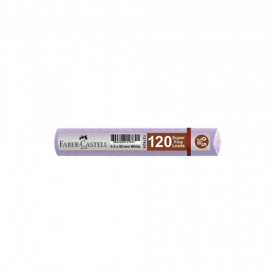 FABER GRİP MİN 05MM 2B 60MM 120Lİ TÜP PASTEL MOR 127685