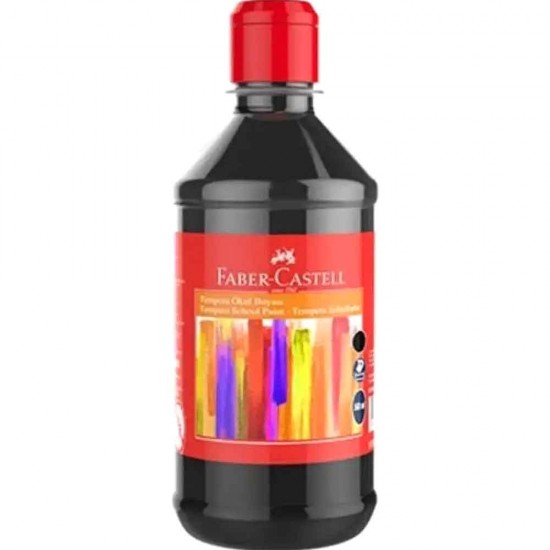 FABER TEMPERA OKUL BOYASI 500 ML SİYAH 160004