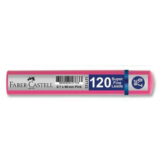 FABER GRİP MİN 07MM 120Lİ TÜP PEMBE 127723