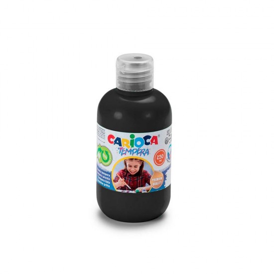 CARİOCA KO4024/02 TEMPERA SULUBOYA YIKANABİLİR 250ML SİYAH