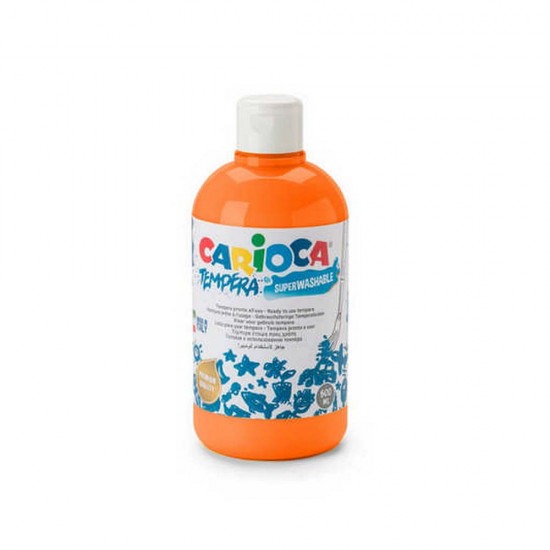 CARİOCA KO027/11 TEMPERA BOYA YIKANABİLİR 500ML TURUNCU