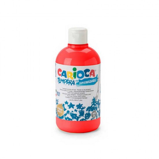 CARİOCA 10 TEMPERA BOYA 500ML KIRMIZI