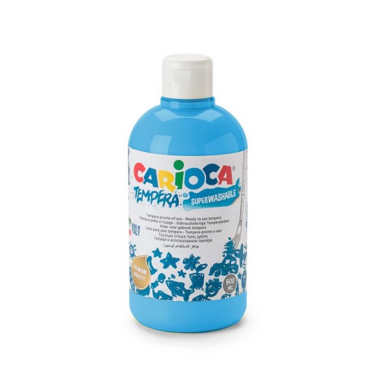 CARİOCA KO027/05 TEMPERA BOYA YIKANABİLİR 500ML MAVİ