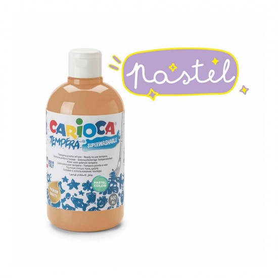 CARİOCA KO027/41 TERMPERA BOYA YIKANABİLİR 500ML PASTEL TURUNCU