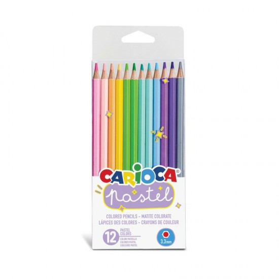 CARİOCA 43034 KURUBOYA KALEMİ PASTEL 12Lİ