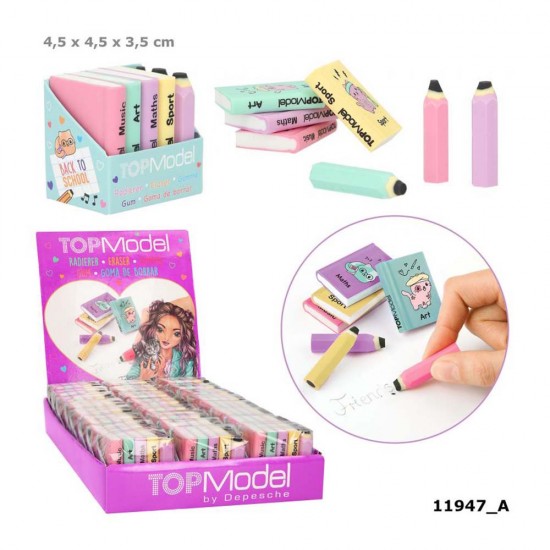 AGT 2019830001 TOPMODEL ERASER SET MİNİ SCHOOL