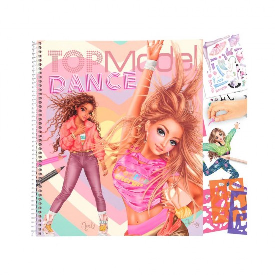 AGT TOP MODEL DANCE COLOURİNG BOOK