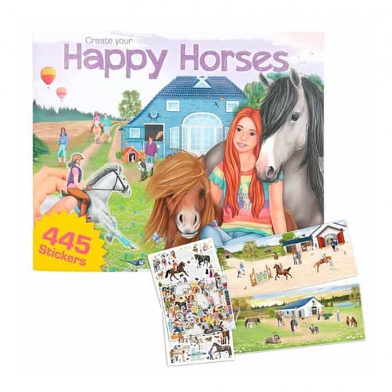 AGT TOPMODEL HORSES COLOURİNG  BOOK