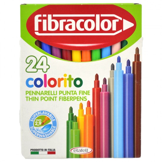 FİBRACOLOR COLORİTO 24LÜ